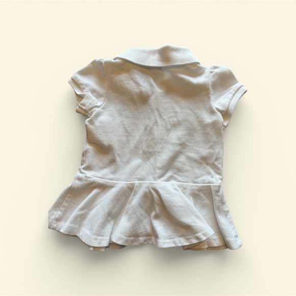 RALPH LAUREN White Polo Dress size 18months - Picture 2 of 3